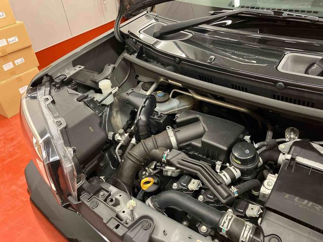 タフト Ｇターボ　４ＷＤ　６６０ｃｃ　スカイフィールトップ　衝突被害軽減ブレーキ　横滑り防止装置　ＡＢＳ　アイドリングストップ　プッシュボタンスタート　ナビ　クルーズコントロール　前席シートヒーター　車検整備付（78枚目）