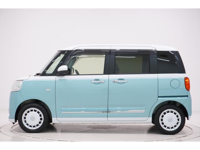 ムーヴキャンバス ストライプスＧターボ　バックモニター　１０インチナビ　ドライブレコーダー　両側パワースライドドア　シートヒーター　ＵＳＢ入力端子　Ｂｌｕｅｔｏｏｔｈ　ホッとカップホルダー　オートライト　キーフリー　アイドリングストップ（5枚目）