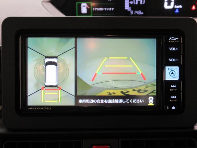タント X パノラマモニター 7インチナビ 左側パワースライドドア シートヒーター USB入力端子 Bluetooth オートライト キーフリー アイドリングストップ ティーゼットデオプラス(18枚目)