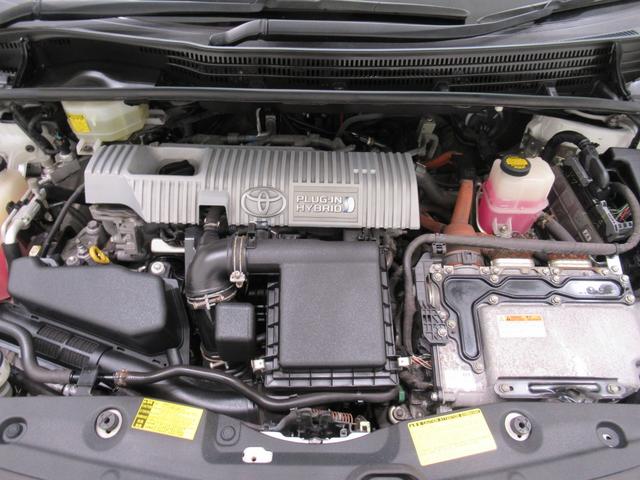 プリウスPHV S シートヒーター オートライト キーフリー 電動格納式ドアミラー エアコン パワーステアリング パワーウィンドウ 運転席エアバッグ ABS ティーゼットデオプラス(9枚目)
