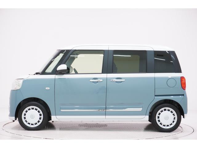 ムーヴキャンバス ストライプスＧ　バックモニター　７インチナビ　両側パワースライドドア　シートヒーター　ＵＳＢ入力端子　Ｂｌｕｅｔｏｏｔｈ　オートライト　キーフリー　アイドリングストップ　ティーゼットデオプラス（5枚目）