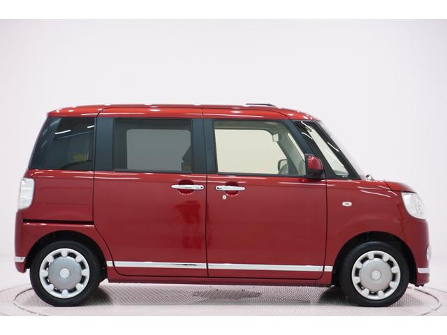 ムーヴキャンバス Gメイクアップ SA2 両側パワースライドドア オートライト キーフリー アイドリングストップ 電動格納式ドアミラー 衝突被害軽減システム レーンアシスト ティーゼットデオプラス(5枚目)