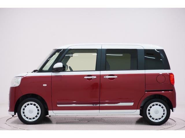 ムーヴキャンバス ストライプスG バックモニター 7インチナビ 両側パワースライドドア シートヒーター USB入力端子 Bluetooth ホッとカップホルダー オートライト キーフリー アイドリングストップ ティーゼットデオプラス(5枚目)