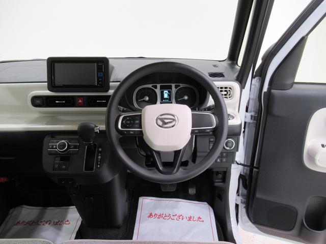 ムーヴキャンバス ストライプスG バックモニター 7インチナビ 両側パワースライドドア シートヒーター USB入力端子 Bluetooth ホッとカップホルダー オートライト キーフリー アイドリングストップ ティーゼットデオプラス(13枚目)