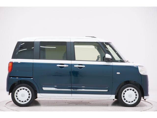 ムーヴキャンバス ストライプスＧターボ　パノラマモニター　７インチナビ　両側パワースライドドア　シートヒーター　ＵＳＢ入力端子　Ｂｌｕｅｔｏｏｔｈ　ホッとカップホルダー　オートライト　キーフリー　アイドリングストップ　ティーゼットデオプラス（6枚目）