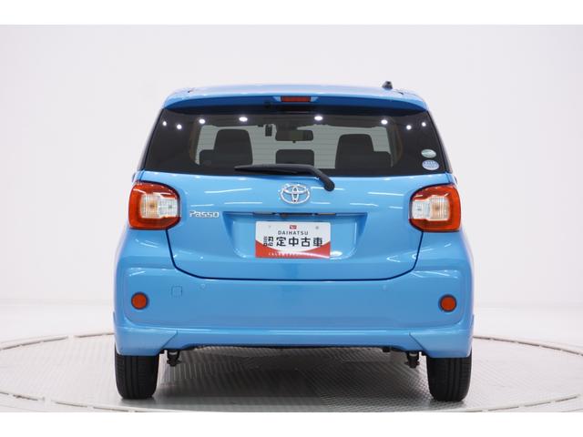 パッソ Ｘ　Ｇパッケージ　オートライト　キーフリー　アイドリングストップ　電動格納式ドアミラー　エアコン　パワーステアリング　パワーウィンドウ　運転席エアバッグ　ＡＢＳ　ティーゼットデオプラス（6枚目）