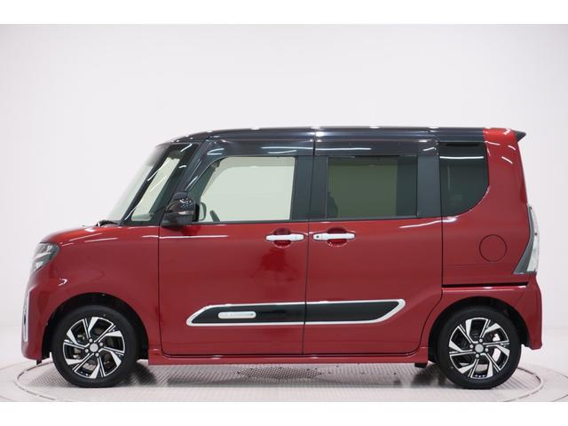 タント カスタムＸセレクション　シートヒーター　両側パワースライドドア　オートライト　キーフリー　アイドリングストップ　パノラマモニター　ナビ　ドライブレコーダー　ＵＳＢ入力端子　Ｂｌｕｅｔｏｏｔｈ　ティーゼットデオプラス（4枚目）