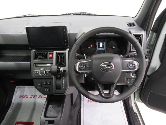 タフト Ｇ　ダーククロムベンチャー　パノラマモニター　９インチディスプレイオーディオ　ドライブレコーダー　シートヒーター　ＵＳＢ入力端子　Ｂｌｕｅｔｏｏｔｈ　オートライト　キーフリー　ティーゼットデオプラス　エコアイドル非装着車（13枚目）