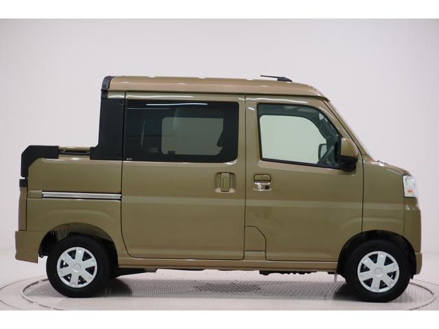 ハイゼットカーゴ デッキバンＧ　両側スライドドア　オートライト　キーフリー　アイドリングストップ　電動格納式ドアミラー　衝突被害軽減システム　レーンアシスト　オートマチックハイビーム　ティーゼットデオプラス（6枚目）