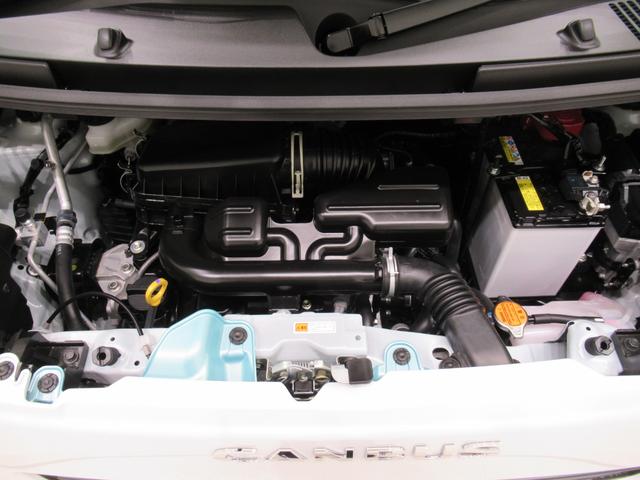 ムーヴキャンバス ストライプスG 両側パワースライドドア シートヒーター USB入力端子 ホッとカップホルダー オートライト キーフリー アイドリングストップ 電動パーキングブレーキ ティーゼットデオプラス(10枚目)