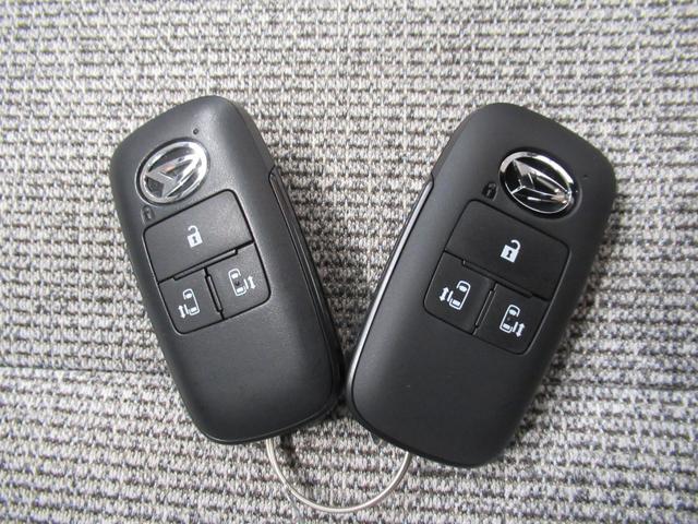 ムーヴキャンバス ストライプスG 両側パワースライドドア シートヒーター USB入力端子 ホッとカップホルダー オートライト キーフリー アイドリングストップ 電動パーキングブレーキ ティーゼットデオプラス(49枚目)