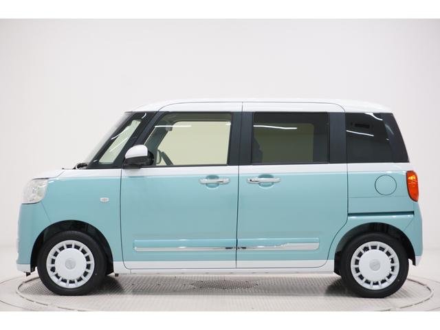 ムーヴキャンバス ストライプスＧ　パノラマモニター　７インチナビ　両側パワースライドドア　シートヒーター　ＵＳＢ入力端子　Ｂｌｕｅｔｏｏｔｈ　ホッとカップホルダー　オートライト　キーフリー　アイドリングストップ　ティーゼットデオプラス（5枚目）