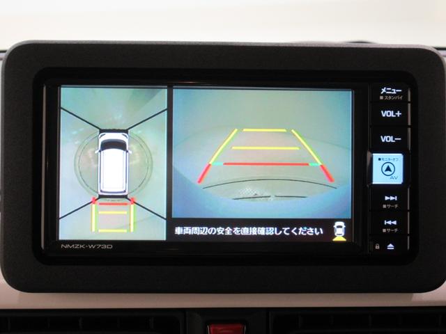 ムーヴキャンバス ストライプスＧ　パノラマモニター　７インチナビ　両側パワースライドドア　シートヒーター　ＵＳＢ入力端子　Ｂｌｕｅｔｏｏｔｈ　ホッとカップホルダー　オートライト　キーフリー　アイドリングストップ　ティーゼットデオプラス（18枚目）