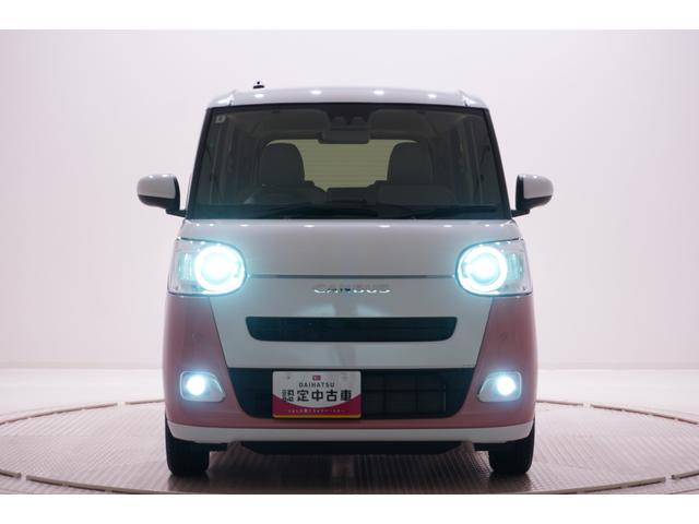 ムーヴキャンバス ストライプスG バックモニター 7インチナビ 両側パワースライドドア シートヒーター USB入力端子 Bluetooth ホッとカップホルダー オートライト キーフリー アイドリングストップ ティーゼットデオプラス(8枚目)