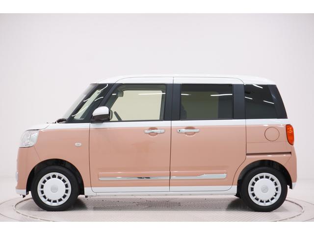 ムーヴキャンバス ストライプスG パノラマモニター 7インチナビ 両側パワースライドドア シートヒーター USB入力端子 Bluetooth ホッとカップホルダー オートライト キーフリー アイドリングストップ ティーゼットデオプラス(5枚目)