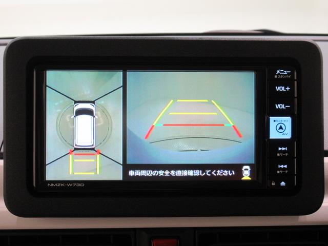 ムーヴキャンバス ストライプスＧ　パノラマモニター　７インチナビ　両側パワースライドドア　シートヒーター　ＵＳＢ入力端子　Ｂｌｕｅｔｏｏｔｈ　ホッとカップホルダー　オートライト　キーフリー　アイドリングストップ　ティーゼットデオプラス（18枚目）