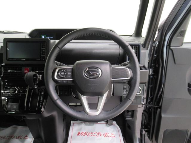 タント カスタムRS シートヒーター 両側パワースライドドア オートライト キーフリー バックモニター ナビ USB入力端子 Bluetooth ティーゼットデオプラス エコアイドル非装着車(12枚目)