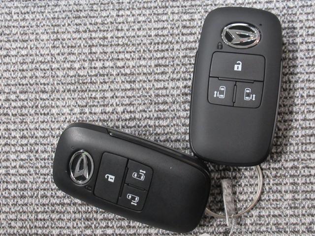 ムーヴキャンバス ストライプスＧ　両側パワースライドドア　シートヒーター　ＵＳＢ入力端子　ホッとカップホルダー　オートライト　キーフリー　アイドリングストップ　衝突被害軽減システム　レーンアシスト　オートマチックハイビーム（48枚目）