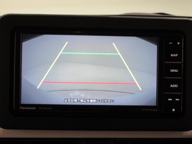 ムーヴキャンバス ストライプスＧターボ　シートヒーター　両側パワースライドドア　オートライト　キーフリー　アイドリングストップ　ＵＳＢ入力端子　ホッとカップホルダー　ティーゼットデオプラス（17枚目）