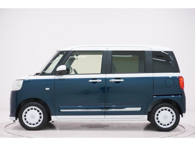 ムーヴキャンバス ストライプスＧ　両側パワースライドドア　シートヒーター　ＵＳＢ入力端子　ホッとカップホルダー　オートライト　キーフリー　アイドリングストップ　衝突被害軽減システム　レーンアシスト　オートマチックハイビーム（5枚目）