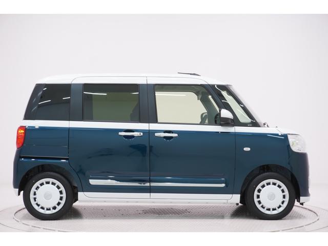 ムーヴキャンバス ストライプスＧ　両側パワースライドドア　シートヒーター　ＵＳＢ入力端子　ホッとカップホルダー　オートライト　キーフリー　アイドリングストップ　衝突被害軽減システム　レーンアシスト　オートマチックハイビーム（6枚目）