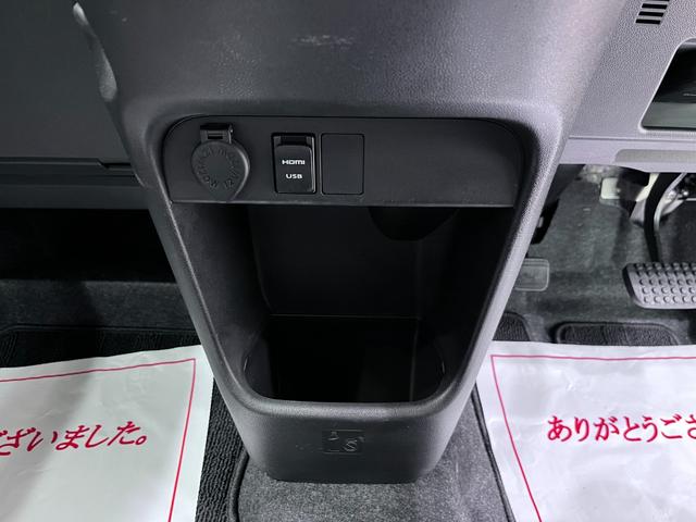 ムーヴキャンバス ＧホワイトアクセントＶＳ　ＳＡＩＩＩ　シートヒーター　両側パワースライドドア　オートライト　キーフリー　アイドリングストップ　パノラマモニター　ナビ　ドライブレコーダー　ＵＳＢ入力端子　Ｂｌｕｅｔｏｏｔｈ　ティーゼットデオプラス（34枚目）