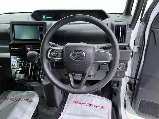 タント カスタムX バックモニター 7インチナビ ドライブレコーダー 両側パワースライドドア シートヒーター USB入力端子 Bluetooth オートライト キーフリー アイドリングストップ ティーゼットデオプラス(12枚目)