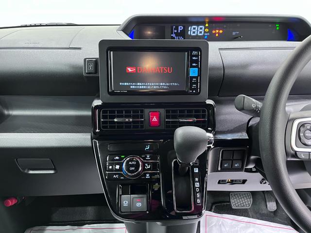 タント カスタムX バックモニター 7インチナビ ドライブレコーダー 両側パワースライドドア シートヒーター USB入力端子 Bluetooth オートライト キーフリー アイドリングストップ ティーゼットデオプラス(16枚目)