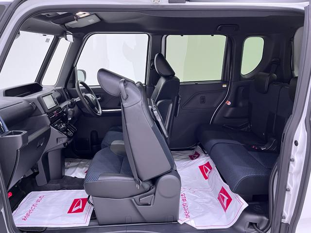 タント カスタムX バックモニター 7インチナビ ドライブレコーダー 両側パワースライドドア シートヒーター USB入力端子 Bluetooth オートライト キーフリー アイドリングストップ ティーゼットデオプラス(44枚目)