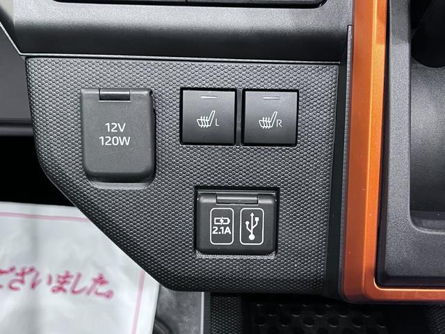 タフト Gターボ シートヒーター オートライト キーフリー アイドリングストップ バックモニター ディスプレイオーディオ ドライブレコーダー USB入力端子 Bluetooth ティーゼットデオプラス(19枚目)