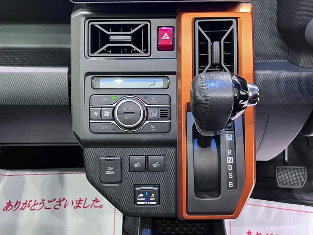 タフト Gターボ シートヒーター オートライト キーフリー アイドリングストップ パノラマモニター ナビ ドライブレコーダー USB入力端子 Bluetooth 電動パーキングブレーキ ティーゼットデオプラス(25枚目)