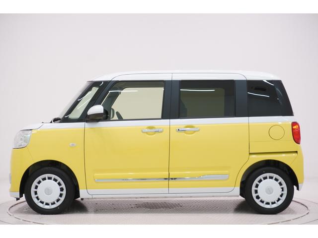 ムーヴキャンバス ストライプスG パノラマモニター 7インチナビ 両側パワースライドドア シートヒーター USB入力端子 Bluetooth ホッとカップホルダー オートライト キーフリー アイドリングストップ ティーゼットデオプラス(5枚目)