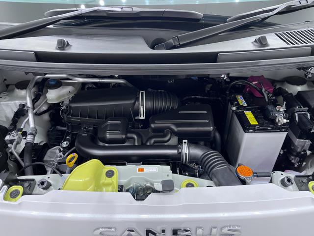 ムーヴキャンバス ストライプスG パノラマモニター 7インチナビ 両側パワースライドドア シートヒーター USB入力端子 Bluetooth ホッとカップホルダー オートライト キーフリー アイドリングストップ ティーゼットデオプラス(10枚目)