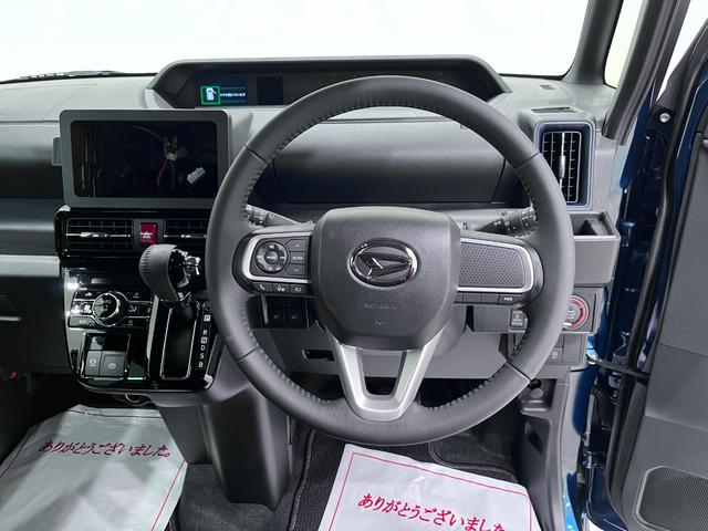 タント カスタムＲＳ　両側パワースライドドア　シートヒーター　ＵＳＢ入力端子　オートライト　キーフリー　アイドリングストップ　衝突被害軽減システム　レーンアシスト　オートマチックハイビーム　ティーゼットデオプラス（12枚目）