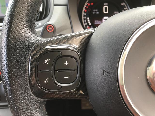 アバルト595 コンペティツィオーネ 禁煙車・ナビ・TV・Bluetooth・DVD・バックカメラ・ドライブレコーダ・ETC・17AW・P-ZERO・レコードモンツァ・グリージョレコード(33枚目)