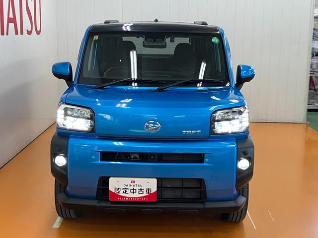 タフト Ｇターボ　サポカーＳワイド適合　ドラレコ　スカイフィールトップ　電動パーキングブレーキ　全車速追従機能付ＡＣＣ　ディスプレイオーディオ　パノラマモニター対応　ステアリングスイッチ　シートヒーター　ＵＳＢ接続端子（4枚目）