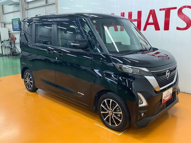 ルークス ハイウェイスター　Ｇターボプロパイロットエディション　衝突被害軽減ブレーキシステム　両側オートスライドドア　ドラレコ　クルーズコントロール　ステアリングスイッチ　アラウンドビューモニター　電動パーキングブレーキ　エマージェンシースイッチ（7枚目）