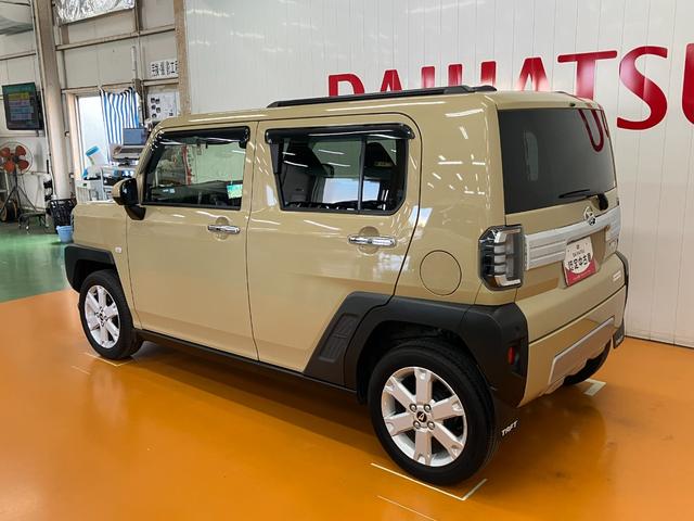 タフト Ｇターボ　クロムベンチャー　サポカーＳワイド適合　パノラマモニター対応　ＥＴＣ　ドラレコ　スカイフィールトップ　電動パーキングブレーキ　全車速追従機能付ＡＣＣ　ステアリングスイッチ　シートヒーター　コーナーセンサー　キーフリー（6枚目）