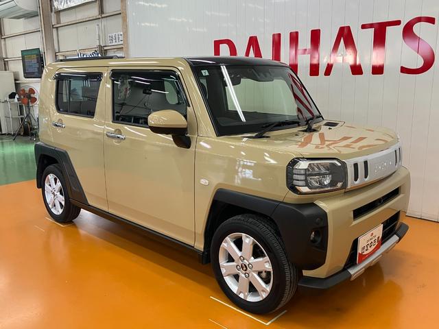 タフト Ｇターボ　クロムベンチャー　サポカーＳワイド適合　パノラマモニター対応　ＥＴＣ　ドラレコ　スカイフィールトップ　電動パーキングブレーキ　全車速追従機能付ＡＣＣ　ステアリングスイッチ　シートヒーター　コーナーセンサー　キーフリー（7枚目）