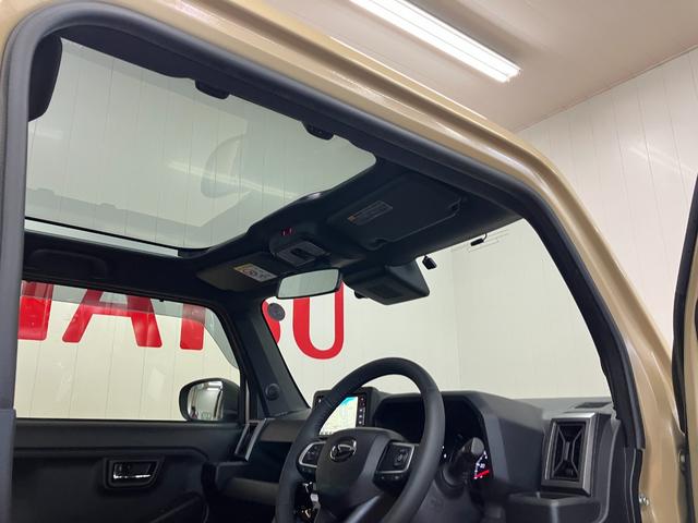 タフト Ｇターボ　クロムベンチャー　サポカーＳワイド適合　パノラマモニター対応　ＥＴＣ　ドラレコ　スカイフィールトップ　電動パーキングブレーキ　全車速追従機能付ＡＣＣ　ステアリングスイッチ　シートヒーター　コーナーセンサー　キーフリー（25枚目）