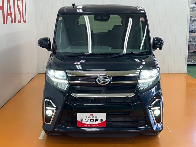 タント カスタムRSセレクション サポカーSワイド適合 ミラクルオープンドア 両側オートスライドドア パノラマモニター対応 全車速追従機能付ACC ステアリングスイッチ USB接続端子 シートヒーター ETC キーフリー(4枚目)