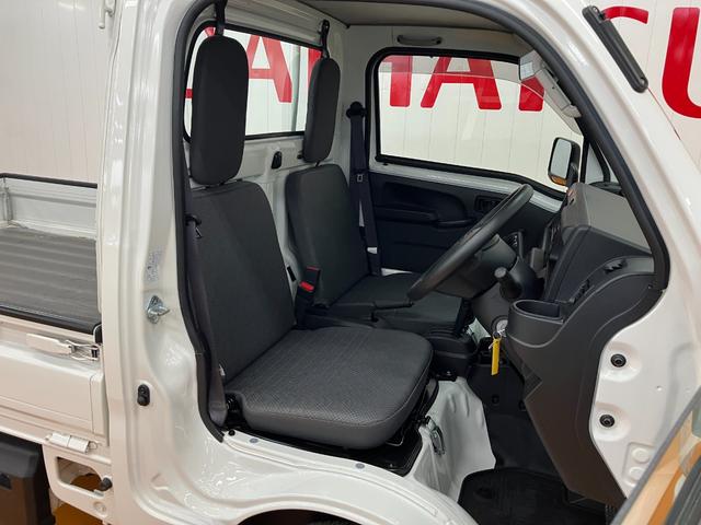 ハイゼットトラック スタンダードSAIIIt サポカーSワイド適合 ドラレコ 三方開 ゴムマット ラジオ エアコン 光軸調整ダイヤル 横滑り防止機能 誤発進抑制機能(18枚目)