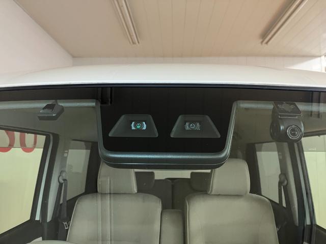 ムーヴキャンバス Ｇメイクアップリミテッド　ＳＡＩＩＩ　サポカーＳワイド適合　ドラレコ　パノラマモニター対応　両側オートスライドドア　ステアリングスイッチ　ＵＳＢ接続端子　Ｐスタート　オートハイビーム　ＥＴＣ　置きラクボックス　キーフリー（24枚目）