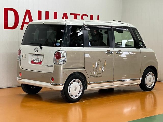 ムーヴキャンバス ＧメイクアップＶＳ　ＳＡＩＩＩ　サポカーＳワイド適合　ドラレコ　パノラマモニター対応　両側オートスライドドア　ステアリングスイッチ　ＵＳＢ接続端子　Ｐスタート　運転席シートヒーター　ＥＴＣ　置きラクボックス　キーフリー（8枚目）