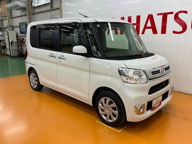 タント Xターボ SAII スマアシ ミラクルオープンドア Bカメラ 片側オートスライドドア ETC Pスタート ステアリングスイッチ 光軸調整ダイヤル 横滑り防止機能 誤発進抑制機能 電動格納ミラー キーフリー(7枚目)