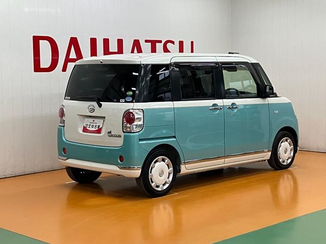 ムーヴキャンバス Ｘリミテッドメイクアップ　ＳＡＩＩＩ　サポカーＳワイド適合　Ｂカメラ　ドラレコ　ＥＴＣ　ステアリングスイッチ　ＵＳＢ接続端子　両側オートスライドドア　置きラクボックス　Ｐスタート　アイドリングストップ　電動格納ミラー　キーフリー（8枚目）