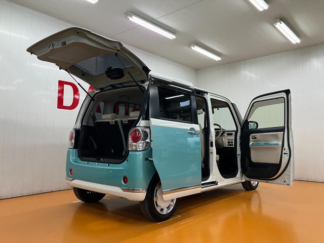 ムーヴキャンバス Ｘリミテッドメイクアップ　ＳＡＩＩＩ　サポカーＳワイド適合　Ｂカメラ　ドラレコ　ＥＴＣ　ステアリングスイッチ　ＵＳＢ接続端子　両側オートスライドドア　置きラクボックス　Ｐスタート　アイドリングストップ　電動格納ミラー　キーフリー（9枚目）