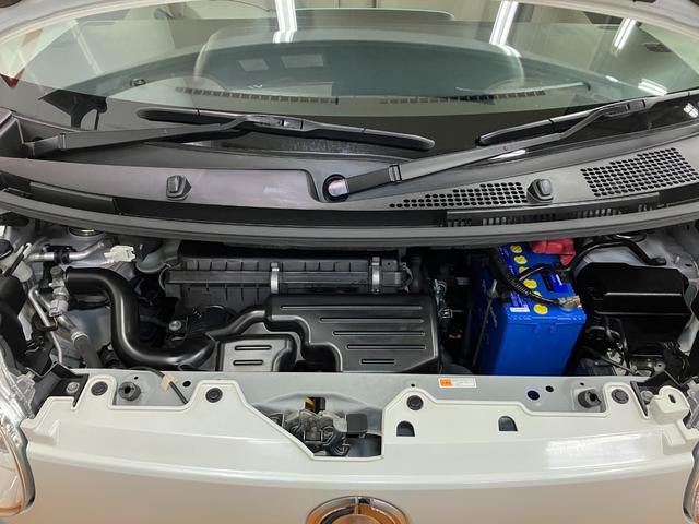 ムーヴキャンバス Ｘリミテッドメイクアップ　ＳＡＩＩＩ　サポカーＳワイド適合　Ｂカメラ　ドラレコ　ＥＴＣ　ステアリングスイッチ　ＵＳＢ接続端子　両側オートスライドドア　置きラクボックス　Ｐスタート　アイドリングストップ　電動格納ミラー　キーフリー（27枚目）