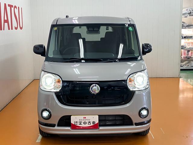 ムーヴキャンバス Ｇブラックアクセントリミテッド　ＳＡＩＩＩ　サポカーＳワイド適合　ドラレコ　両側オートスライドドア　パノラマモニター対応　ステアリングスイッチ　ＵＳＢ接続端子　Ｐスタート　オートハイビーム　ＥＴＣ　キーフリー（4枚目）