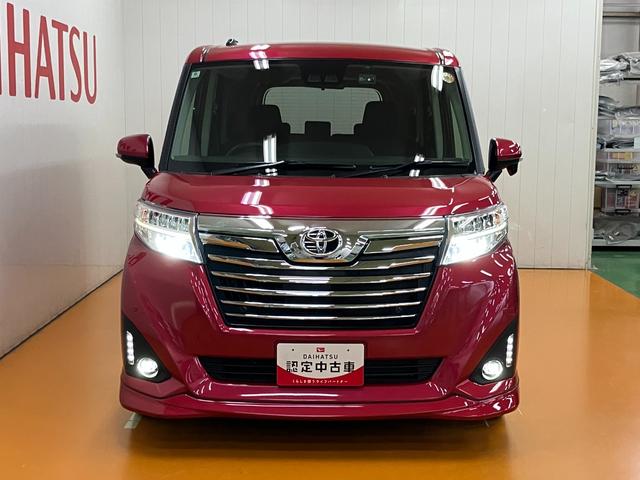 ルーミー カスタムＧ　衝突被害軽減ブレーキシステム　ドラレコ　両側オートスライドドア　クルーズコントロール　Ｂカメラ　ステアリングスイッチ　Ｐスタート　コーナーセンサー　オートハイビーム　キーフリー（4枚目）